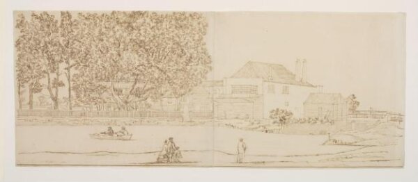 Unknown, The White Hart, on the River Lea