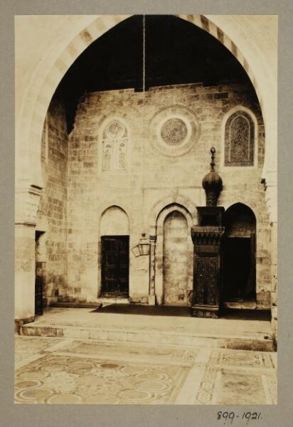 K.A.C. Creswell, Qibla iwan of the mosque of Mamluk Amir Janibak al-Ashrafi, Cairo