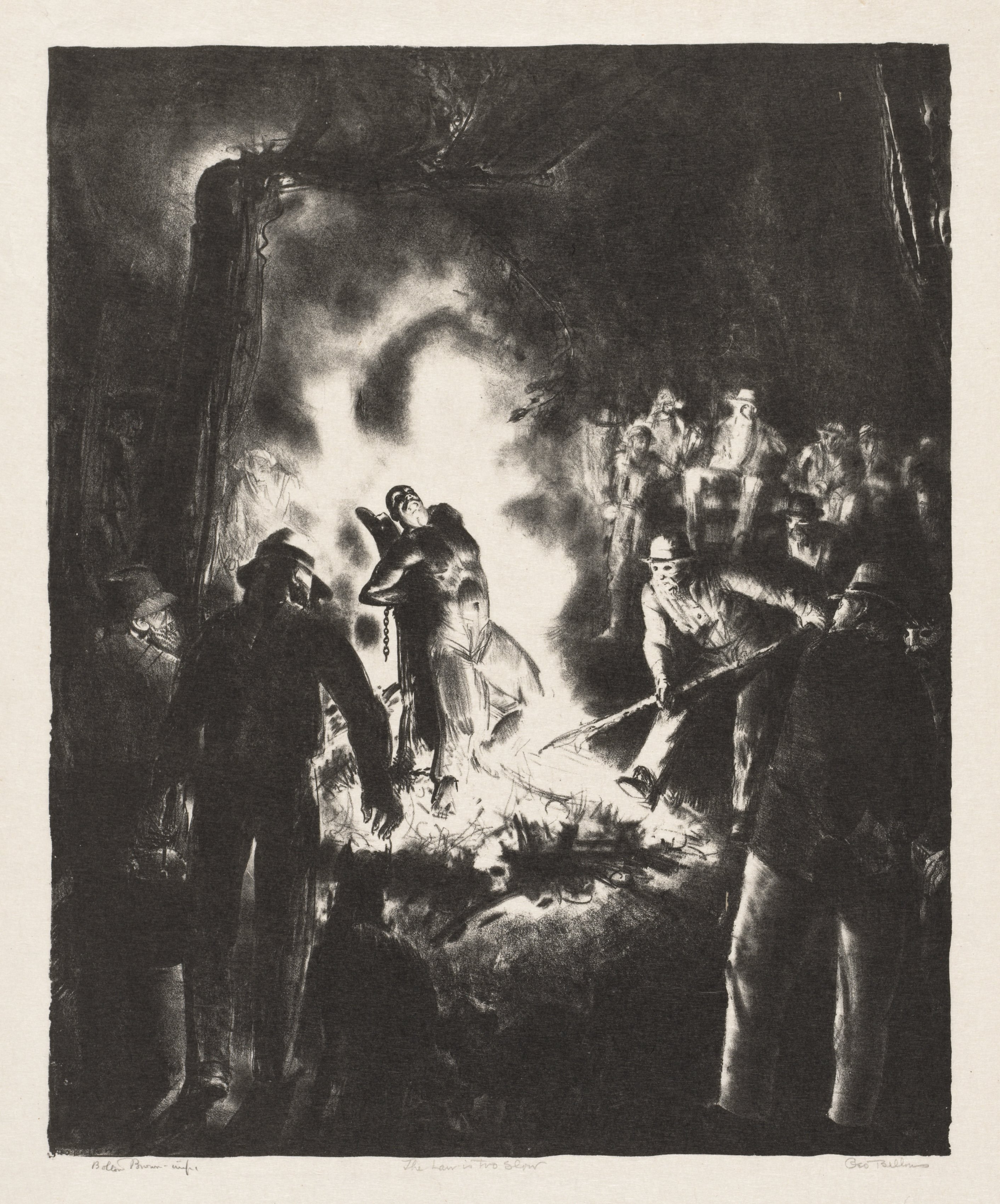 George Bellows, The Law is too Slow
