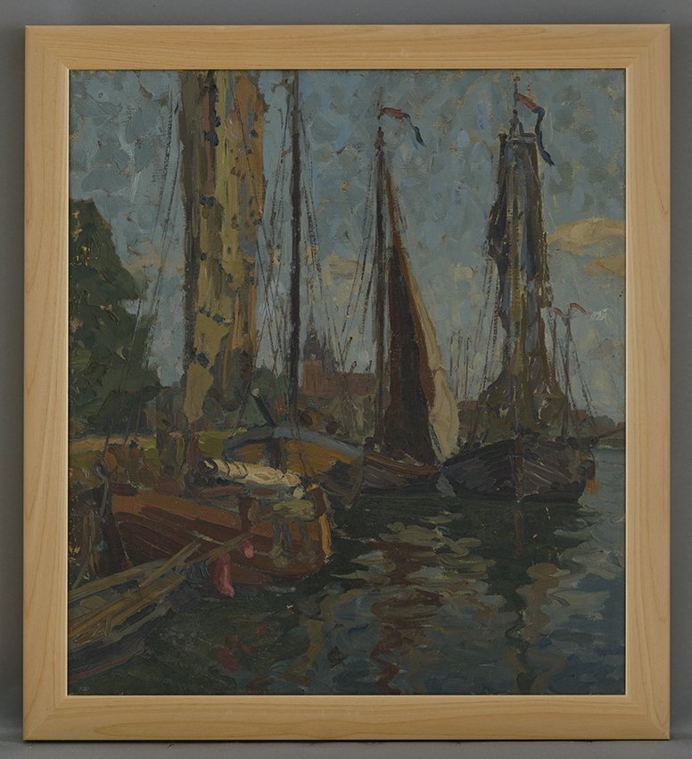 Luise Schmidt, Segelboothafen, 1. Drittel 20. Jahrhundert