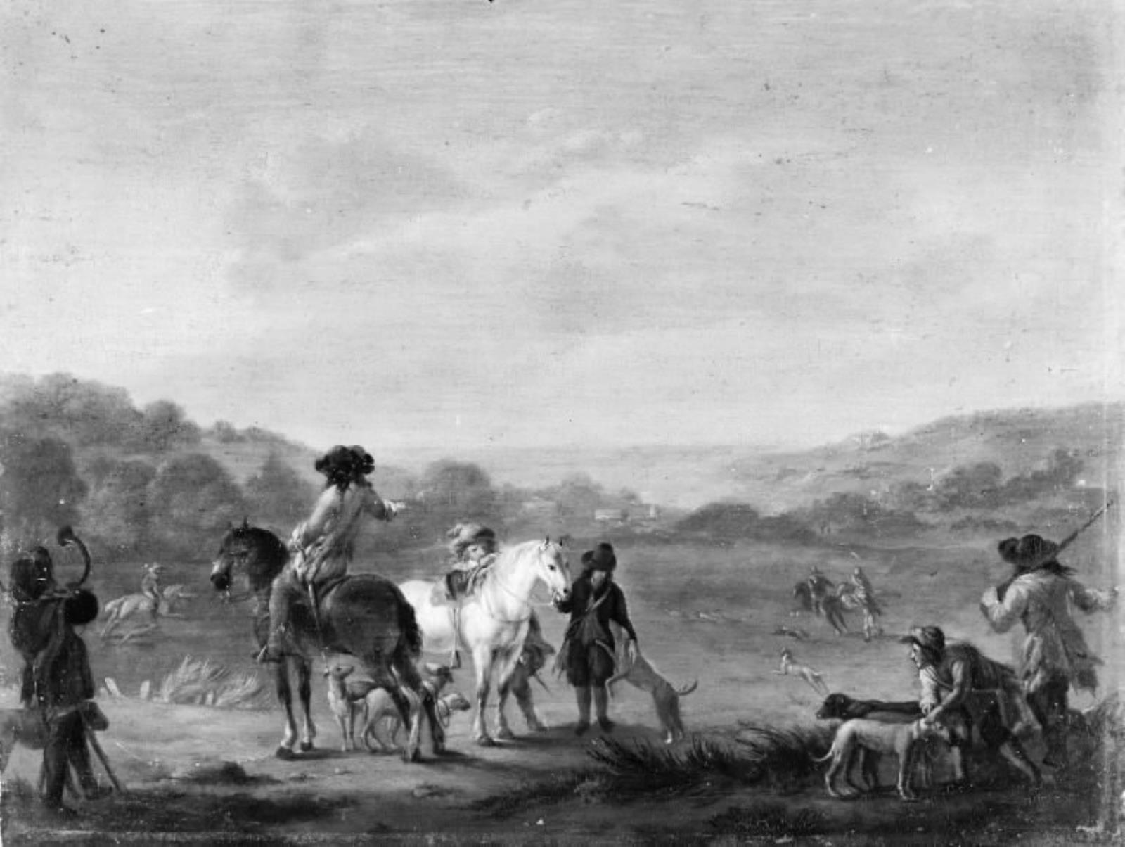 Johann Salomon Wahl, En harejagt