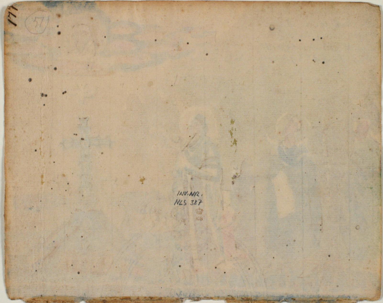 Niels Larsen Stevns, Blank