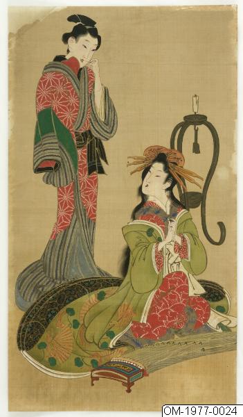 Kitagawa Kikumaro, Målning, Bildkonst, Painting