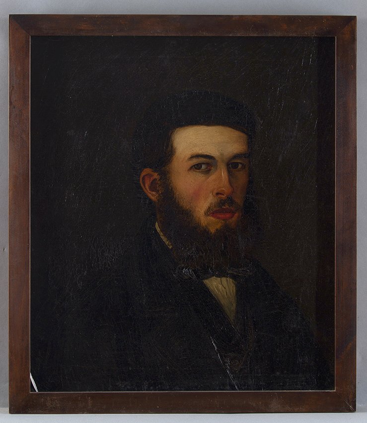 Karl Hagemeister, Selbstbildnis, 1869