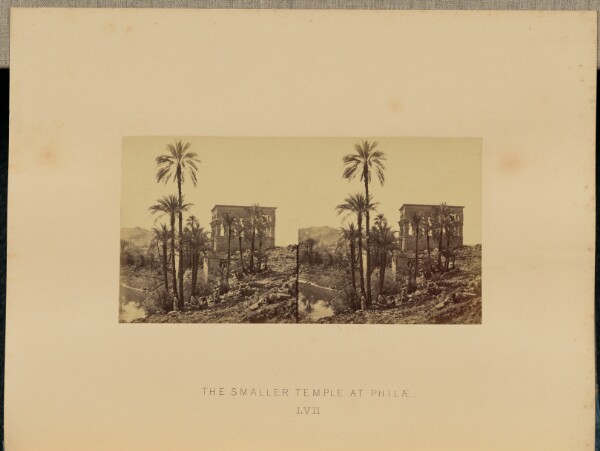 Francis Frith, The Smaller Temple at Philæ