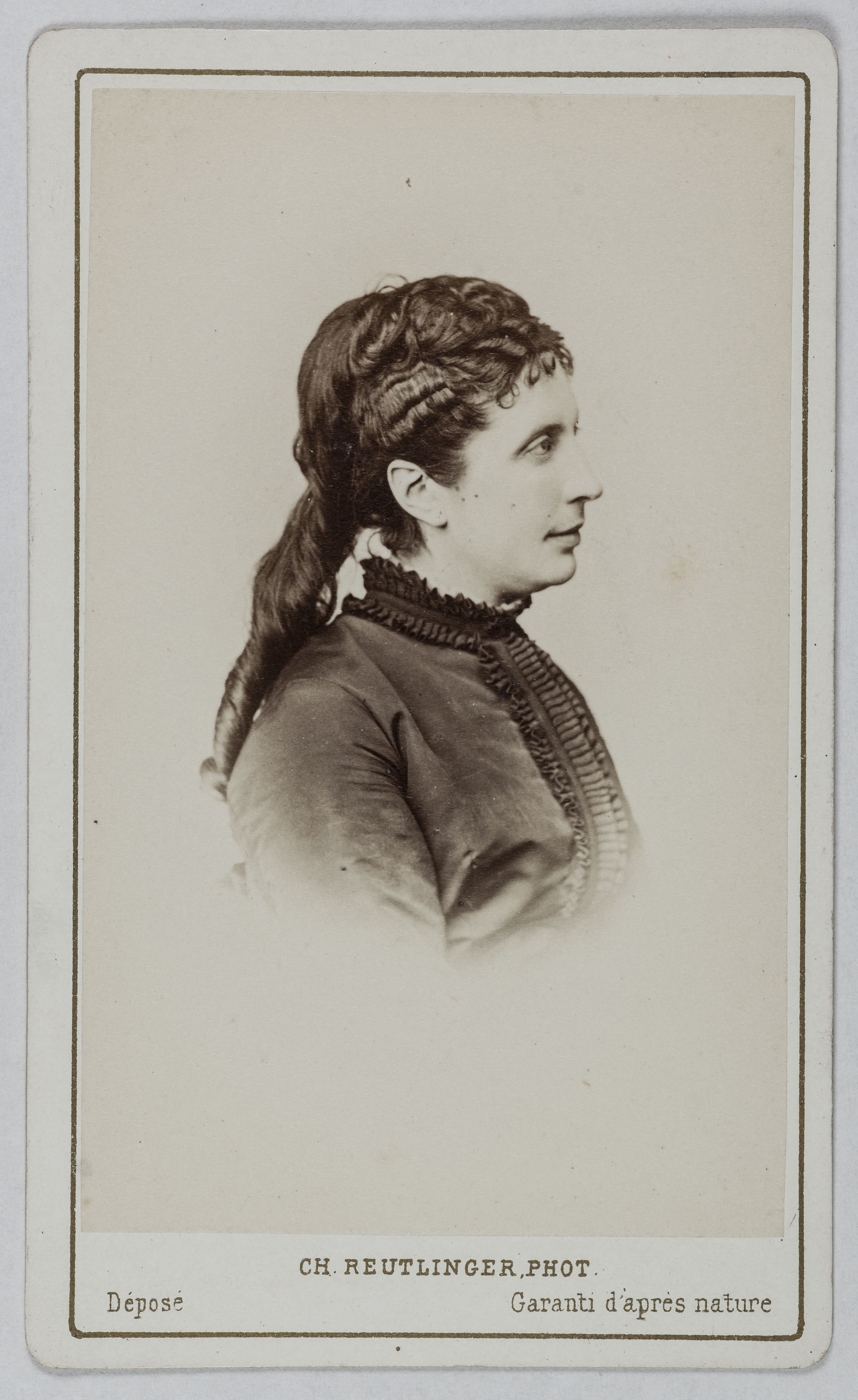 Charles Reutlinger, Portrait de Favart Marie, (née Pierrette Maria Pingaud), (1833-1908), (actrice)