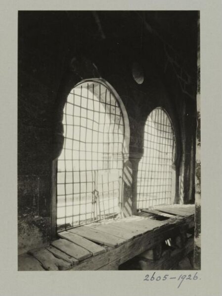 K.A.C. Creswell, Window in northern minaret in the Great Umayyad Mosque, Damascus