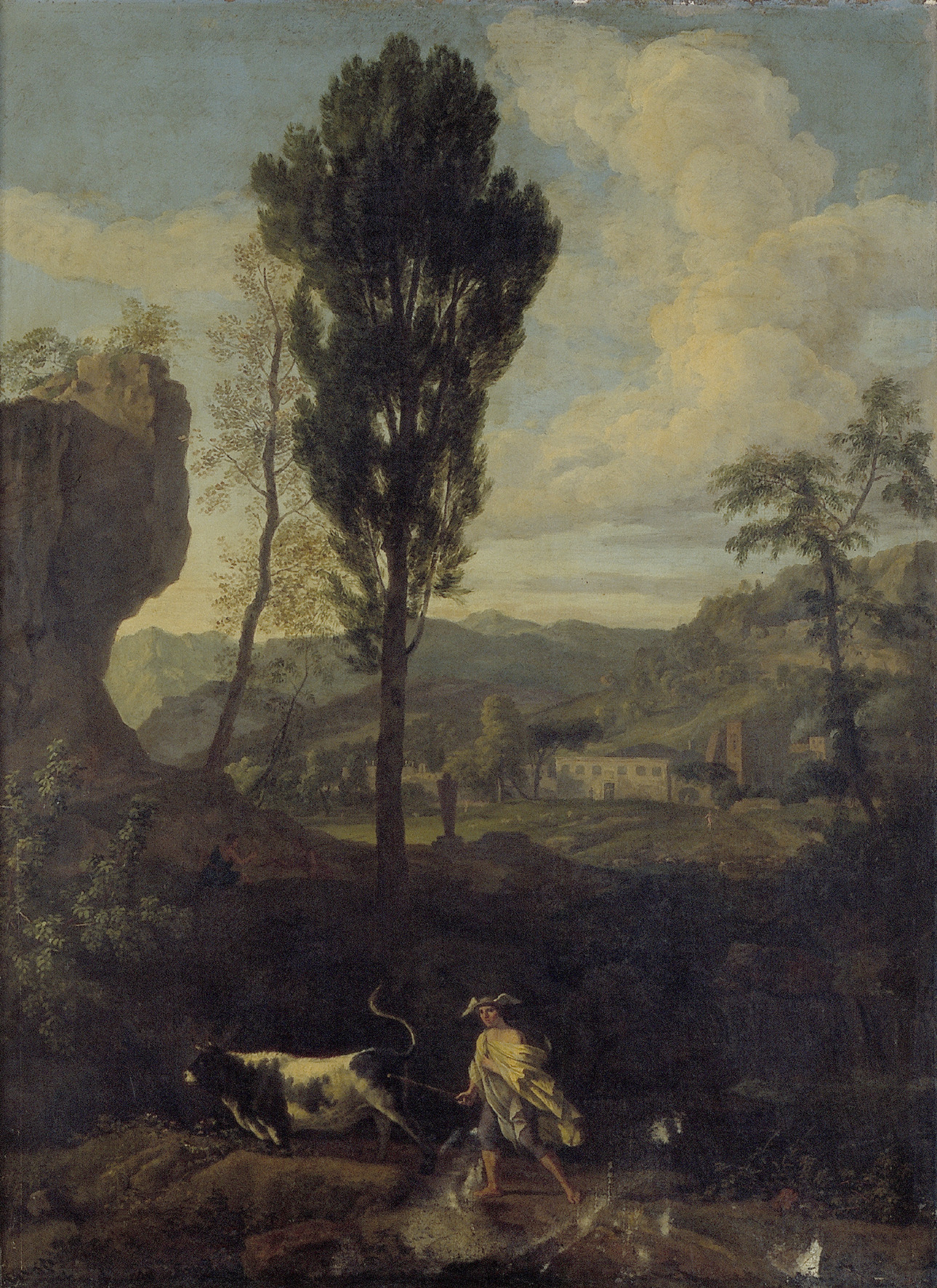 Johannes Glauber, Arcadian landscape with Mercury and Io
