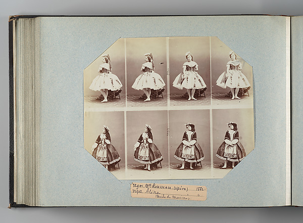 André-Adolphe-Eugène Disdéri, Mlle Rousseau; Aline