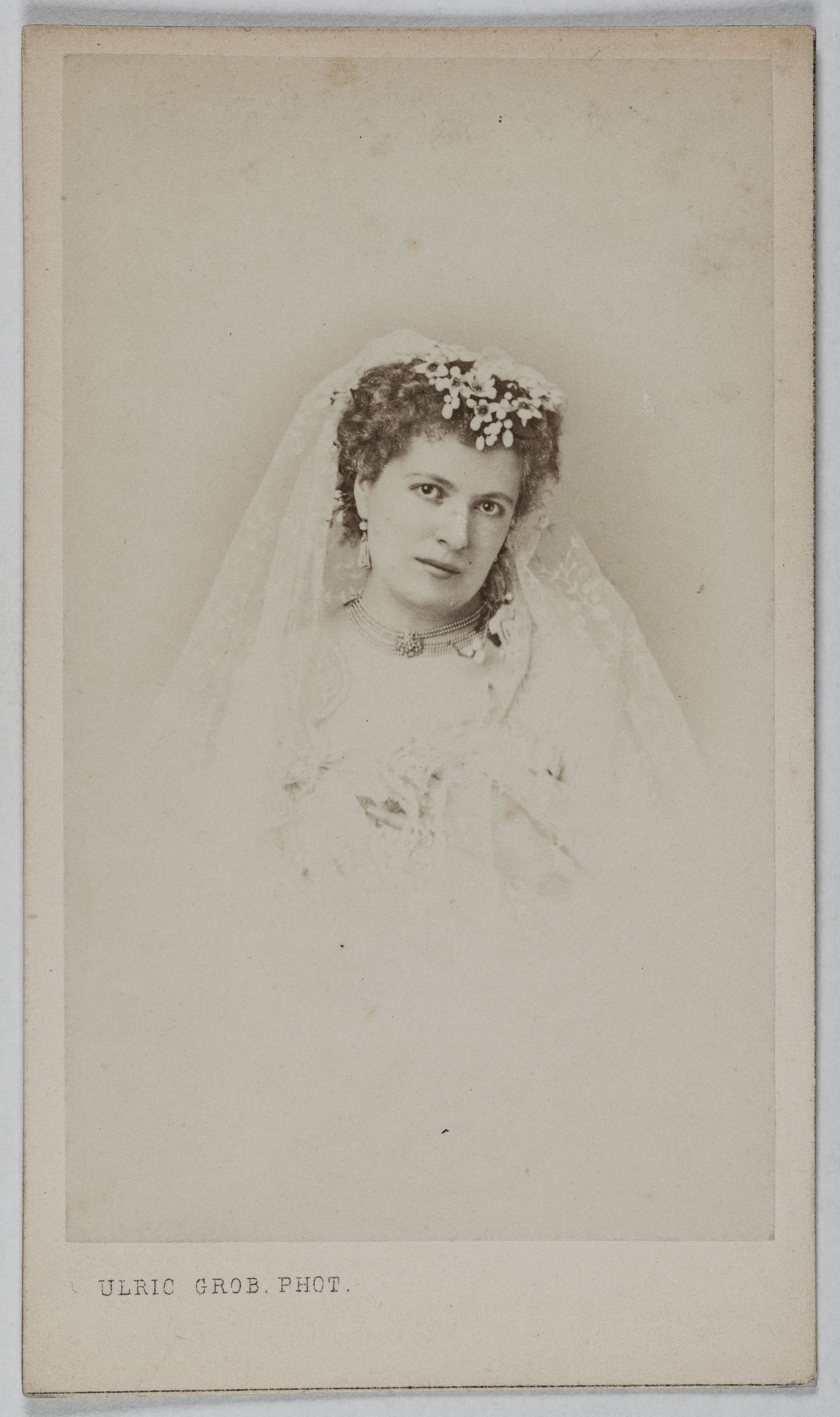 Ulric Grob, Portrait de Wanda de la Grande Duchesse (Emilie Garait, dite) (1842-1905), (actrice)