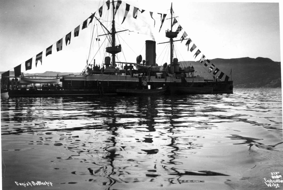 Anders Beer Wilse, Kong Haakon`s Kroningsferd