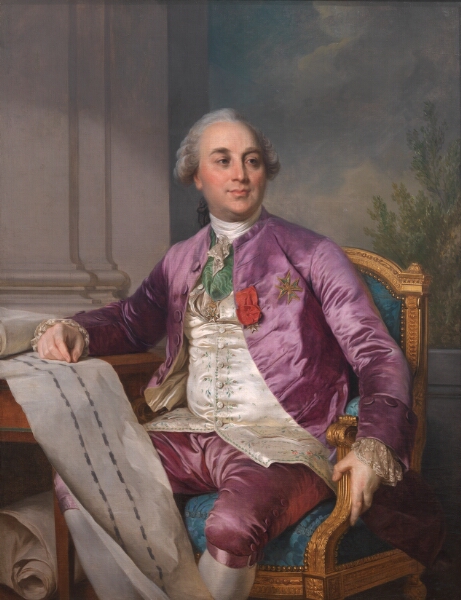 Joseph-Siffred Duplessis, Portræt af Charles-Claude Flahaut de la Billarderie comte d'Angiviller (1730-1809)