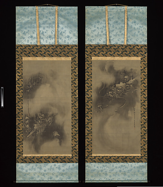 Kano Tan'yū, A Pair of Dragons