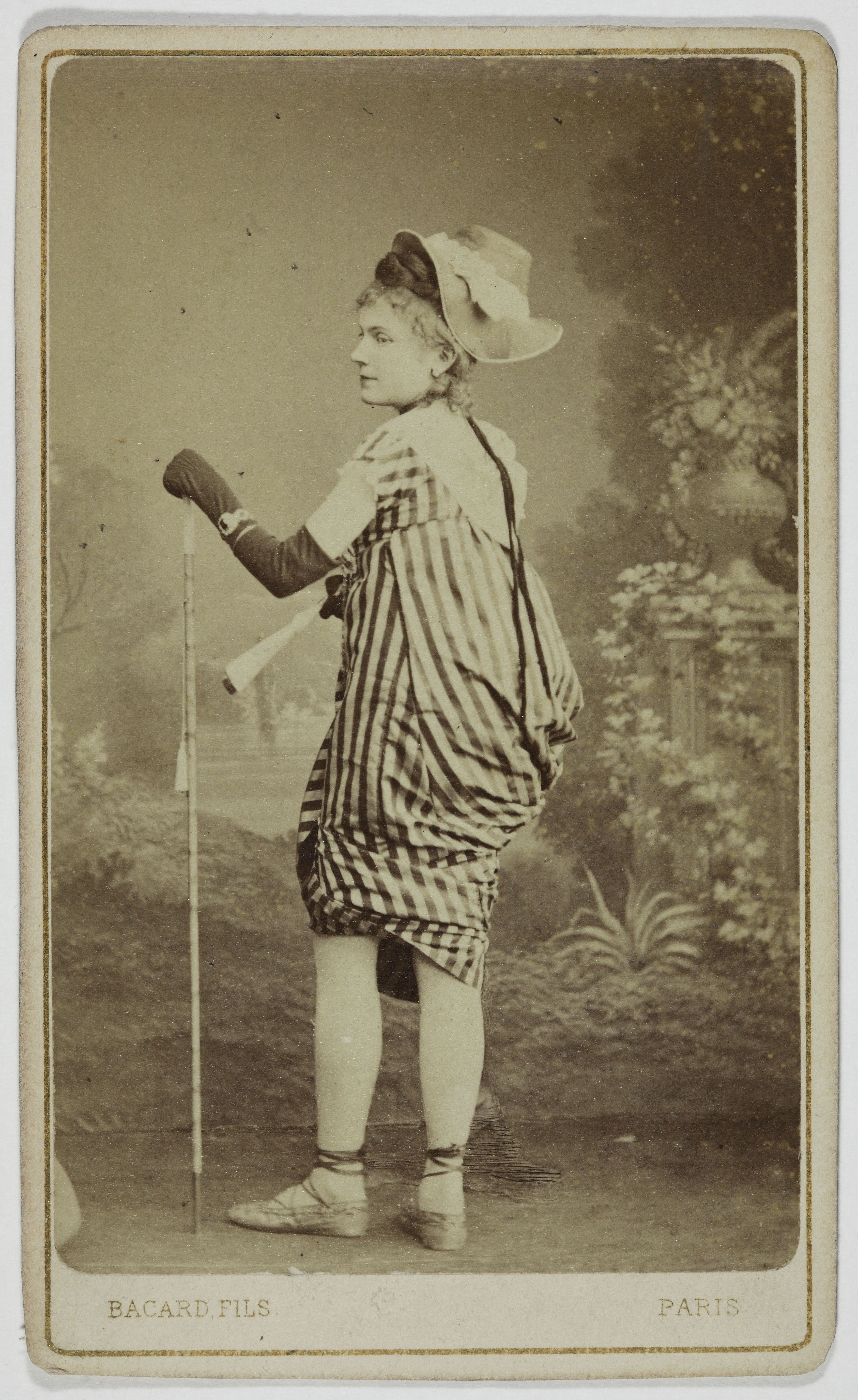 Bacard Fils, Portrait d'Aline, (danseuse)