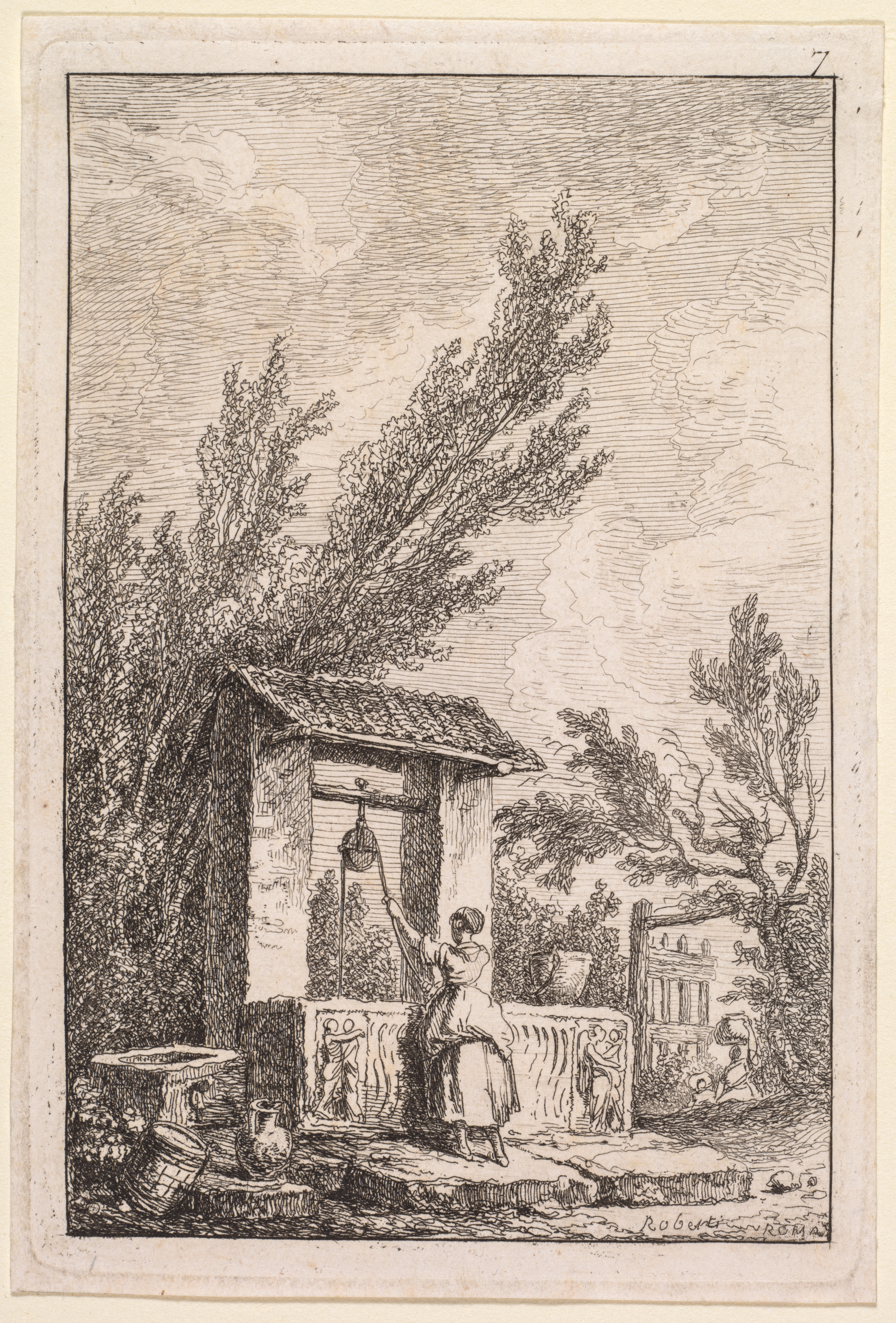 Hubert Robert, Le Puits
