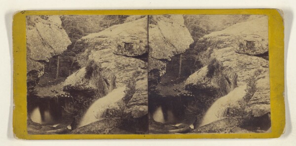 Edward and Henry T. Anthony & Co., Delaware Water Gap. View of Marshall's Falls from Below.