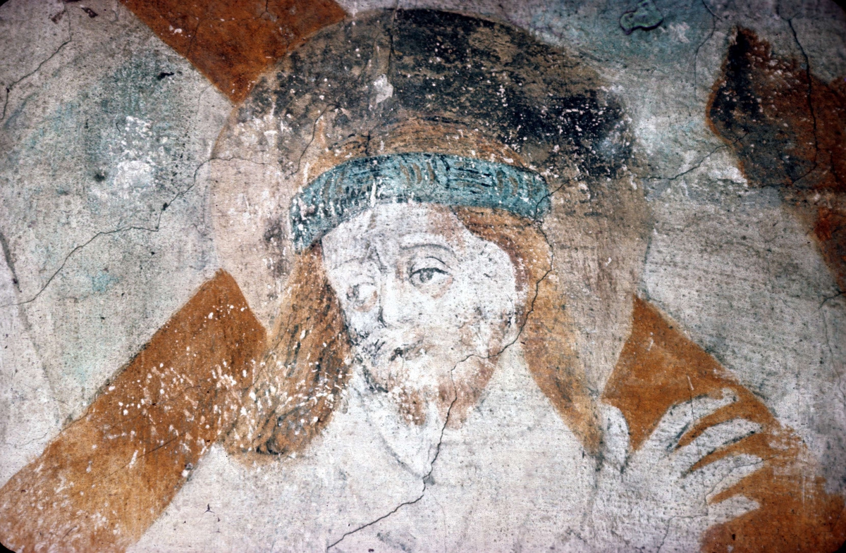 Okänd,, Lime painting in Härnevi Church, Härnevi parish, Uppland