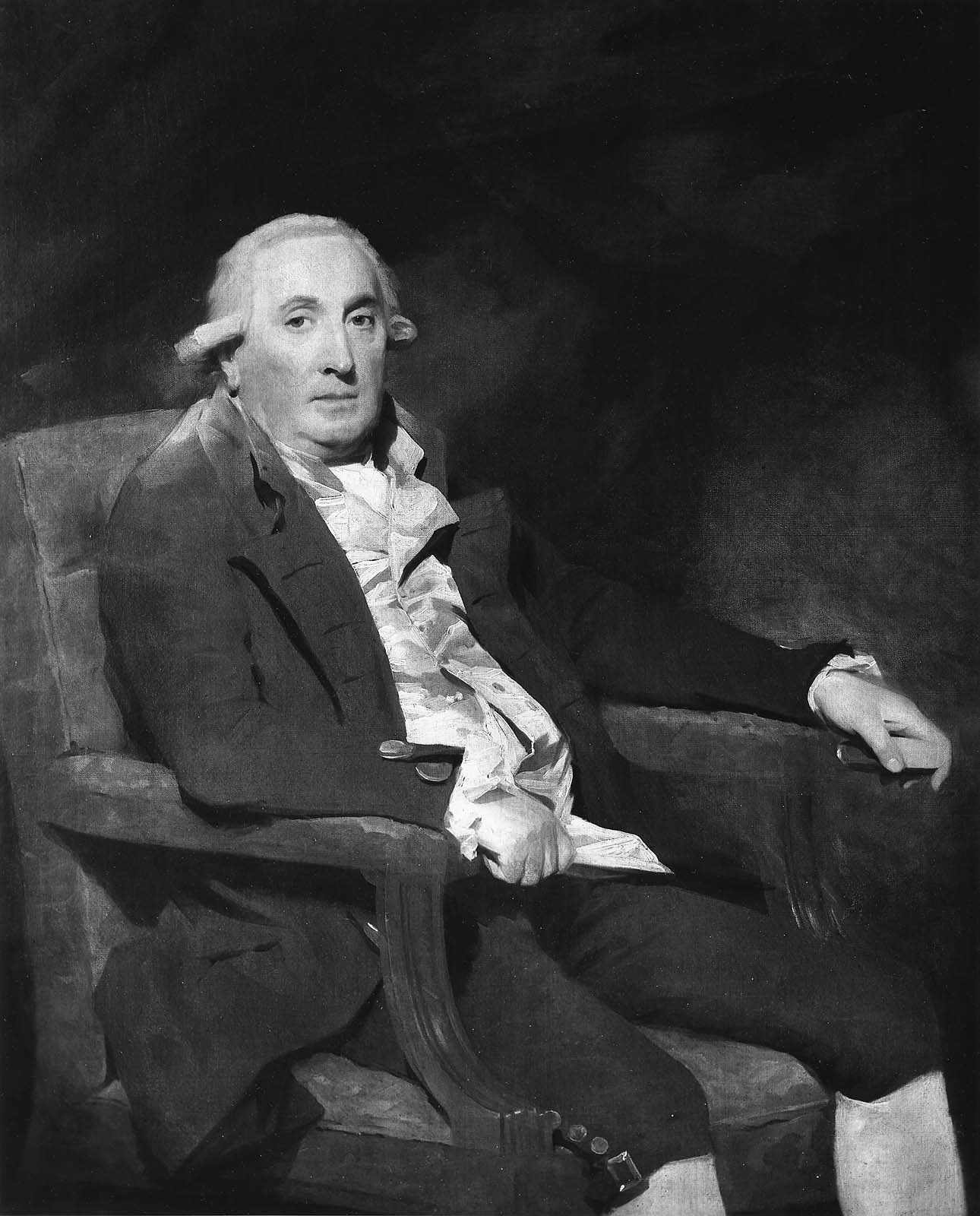Henry Raeburn, Portrait of a Man Seated in an Armchair (said to be William Fairlie)