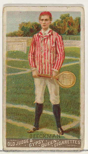 Goodwin & Company, Beekman, Lawn Tennis, from the Goodwin Champion series for Old Judge and Gypsy Queen Cigarettes