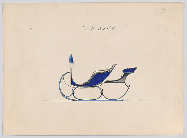 Brewster & Co., Sleigh with Rumble Seat # 3545