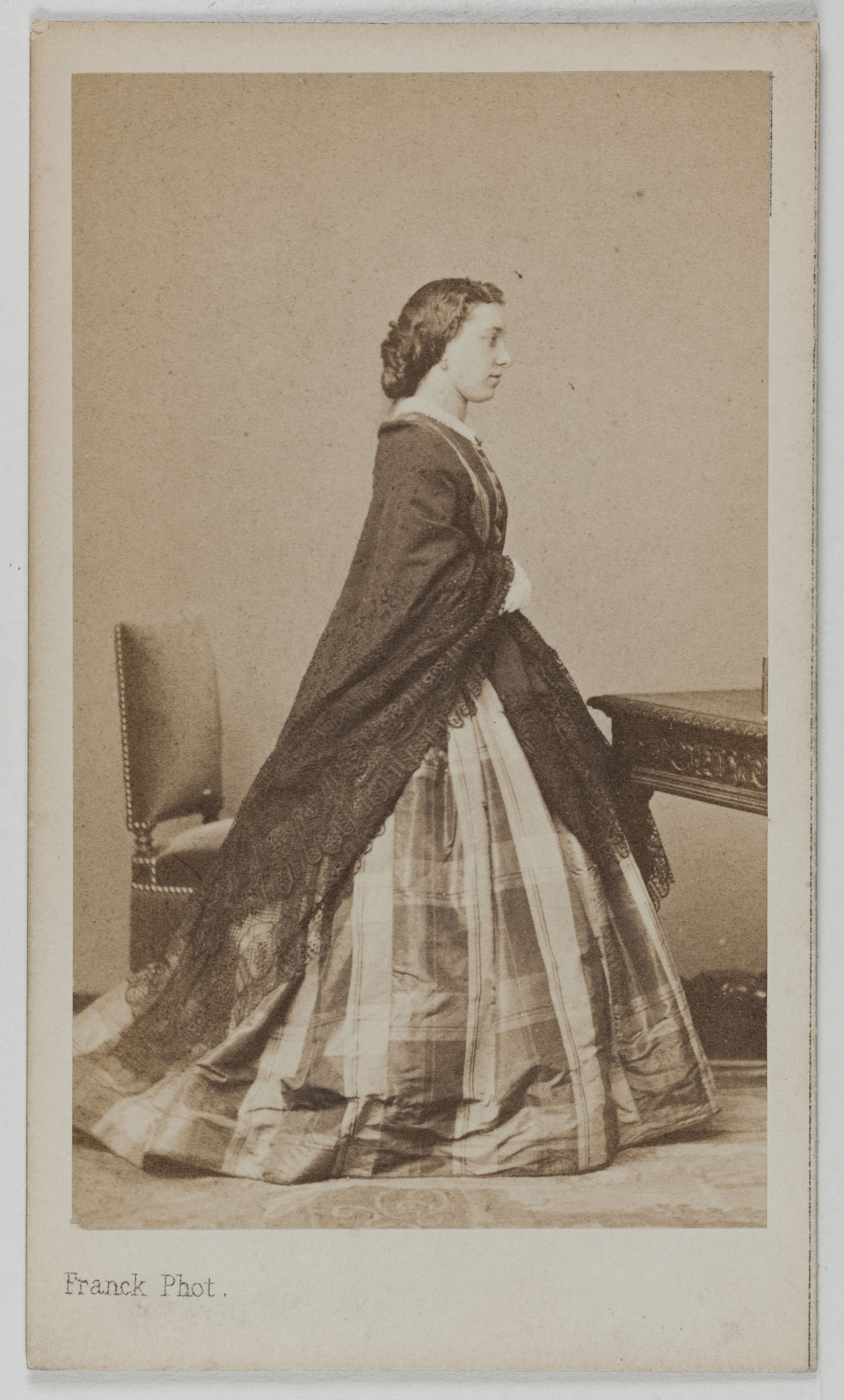 Franck, Portrait de Madame Ulrique ou Ulric Lejars, (actrice)