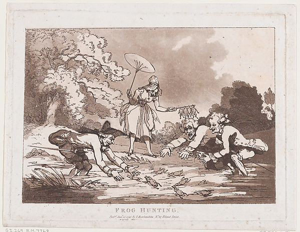 Thomas Rowlandson, Frog Hunting