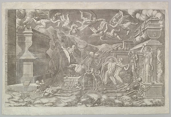 Giorgio Ghisi, The Vision of Ezekiel