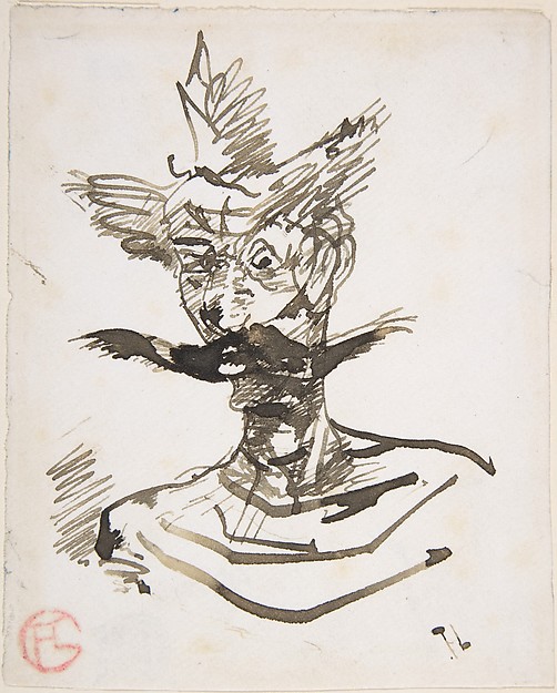 Henri de Toulouse-Lautrec, The Clown: M. Joret