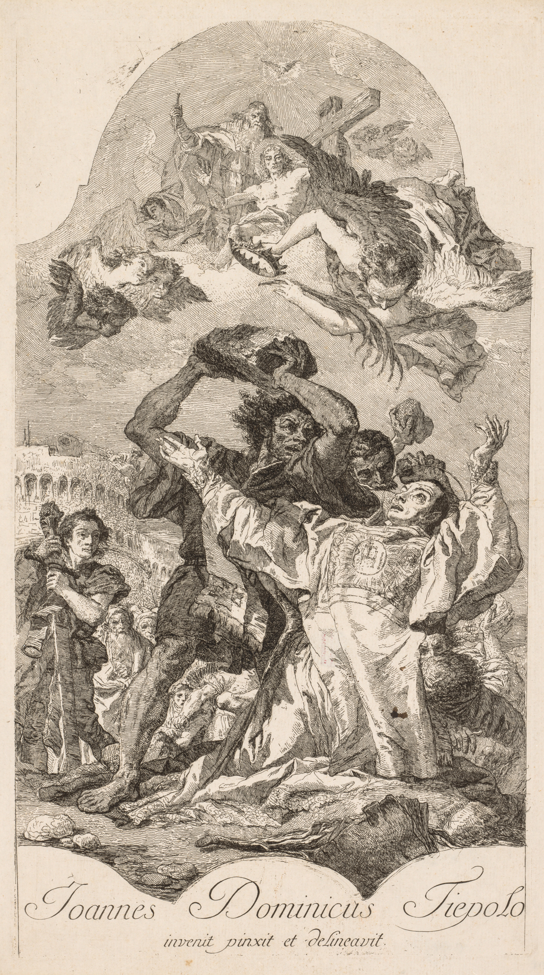 Giovanni Domenico Tiepolo, Martyrdom of St. Stephen