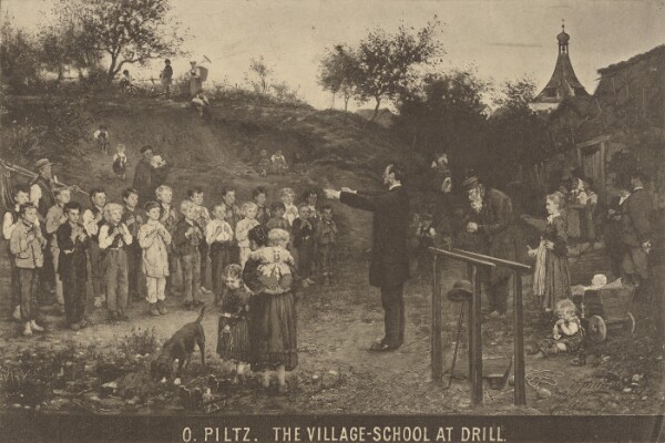 Unknown, O. Piltz - The Village School at Drill