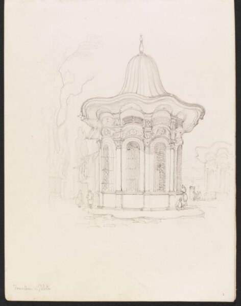Unknown, Fountain in Galata