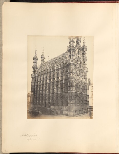 Francis Frith, Hotel de Ville, Louvain