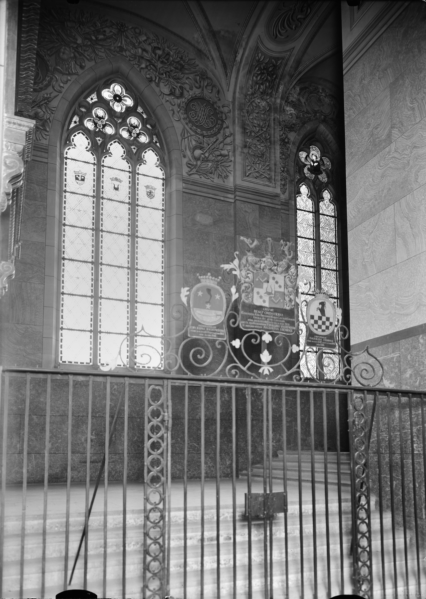 Paul Sandberg, Oxenstiernska gravkoret med dess skrank, Uppsala domkyrka, Uppsala 1936