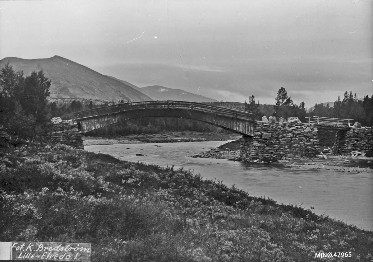 Alexander Bredstrøm Ansberg, Brua over Grimsa ved Faldet.