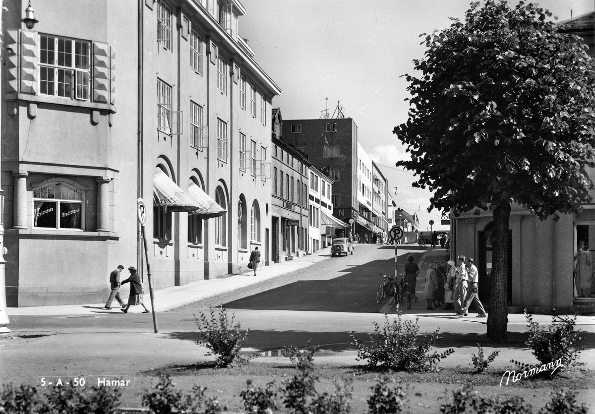 Anno Domkirkeodden, STRANDGATA 41, HÅKONS GATE, OPLANDSKE KREDITBANK