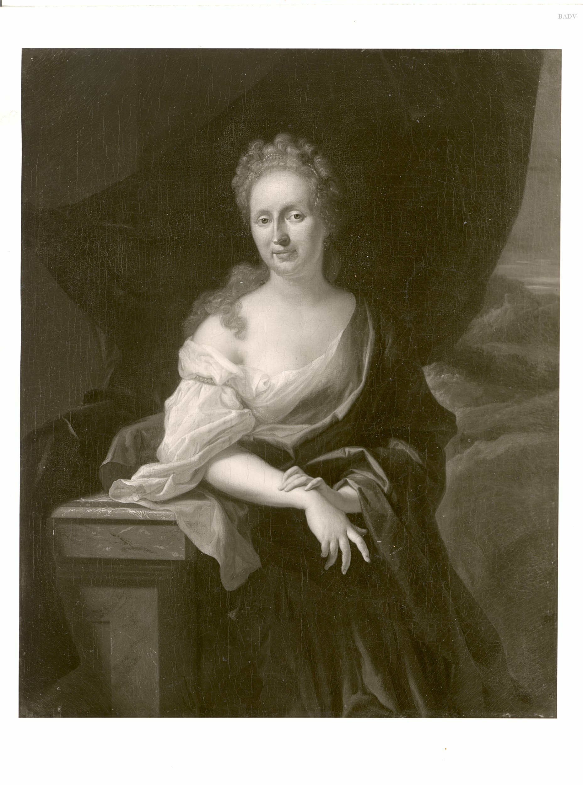 Caspar Netscher, Portrait of a lady