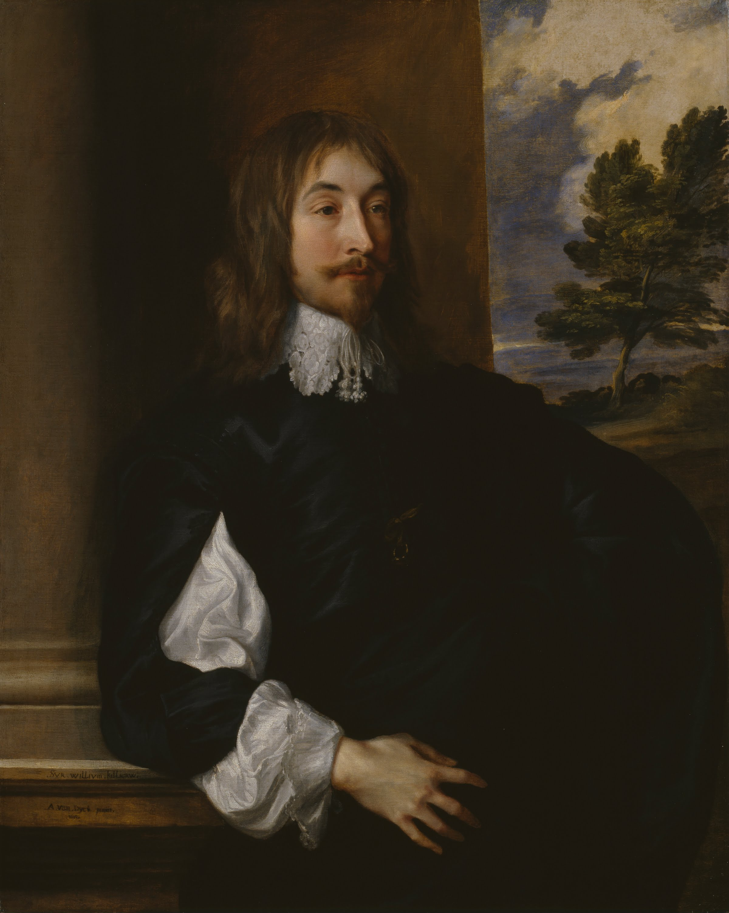 Anthony van Dyck, Portrait of Sir William Killigrew
