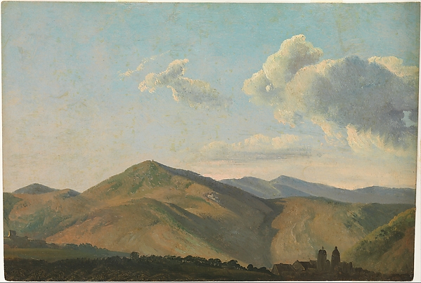 Simon Denis, Mountainous Landscape at Vicovaro