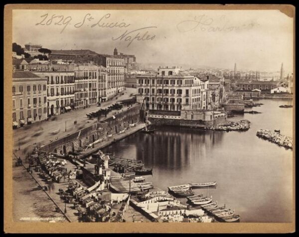 Francis Frith, St. Lucia.  Harbour.  Naples