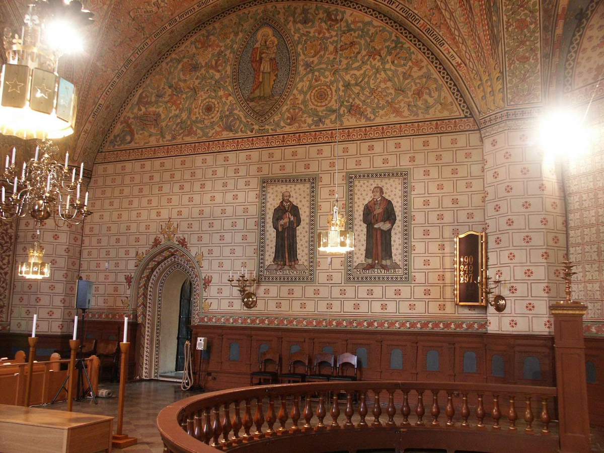 Johan Dellbeck, Interior of the Spring Wife Church, Enköping, Uppland 2004