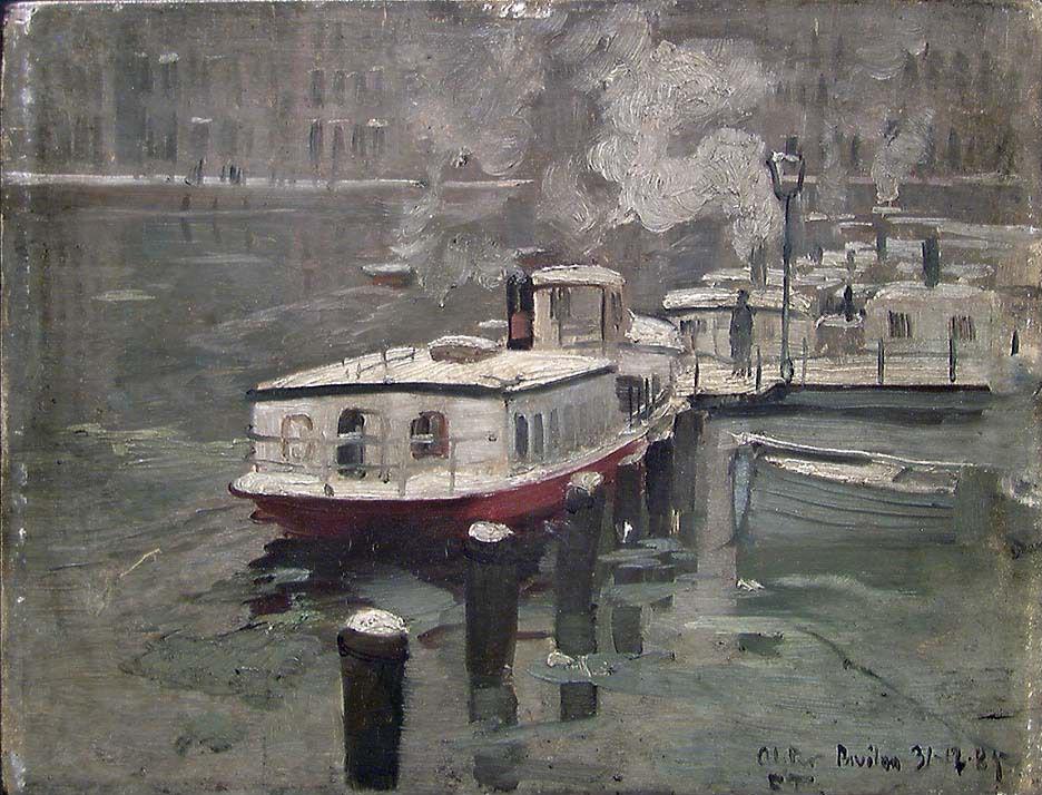 Frits Thaulow, View from the Alster