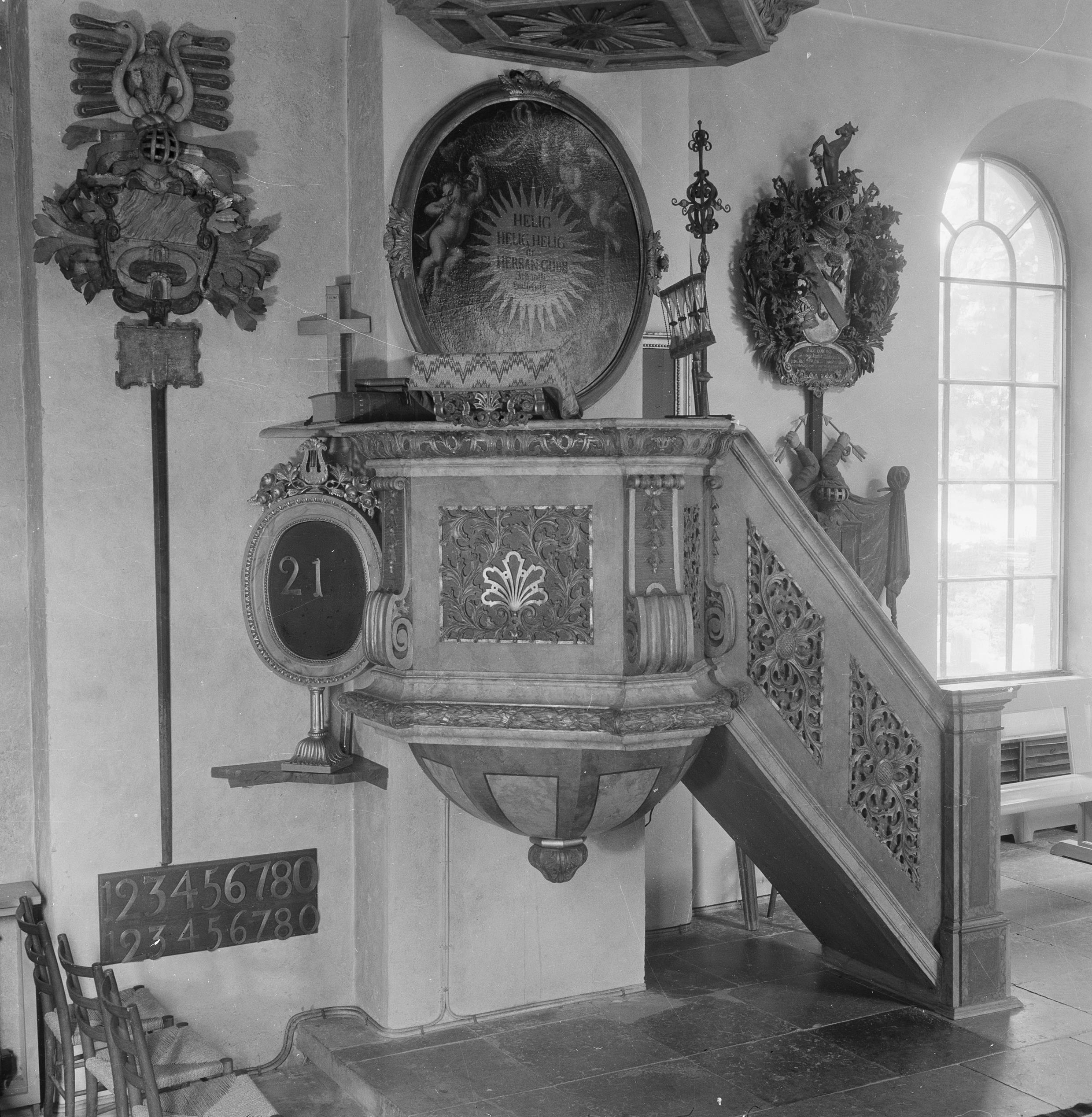 Nils Lagergren, Lovö kyrka