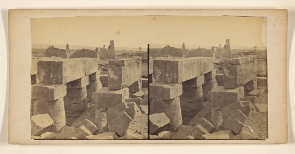 Francis Frith, [Egyptian or Ethiopian ruins]