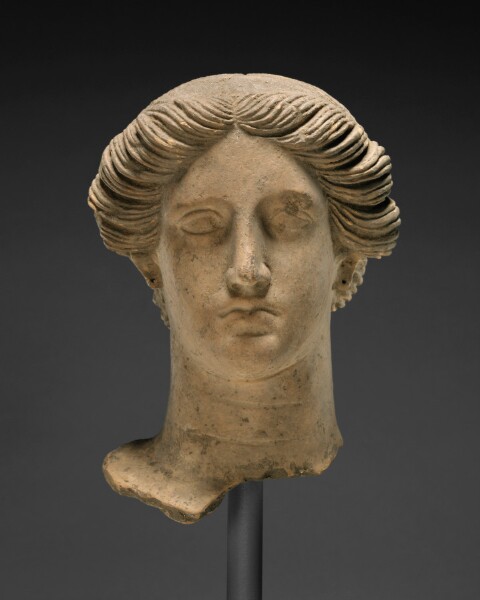 Unknown, Head of a Woman