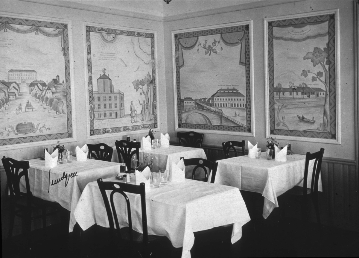 Gunnar Sundgren, Restaurang Flustret, Uppsala 1939