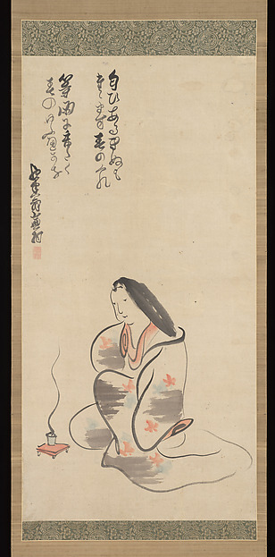 Yosa Buson, Woman Burning Incense