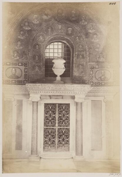 Parker, John Henry, Mosaics - S. Prassede, Front of the Chapel of S. Zeno, A.D. 820