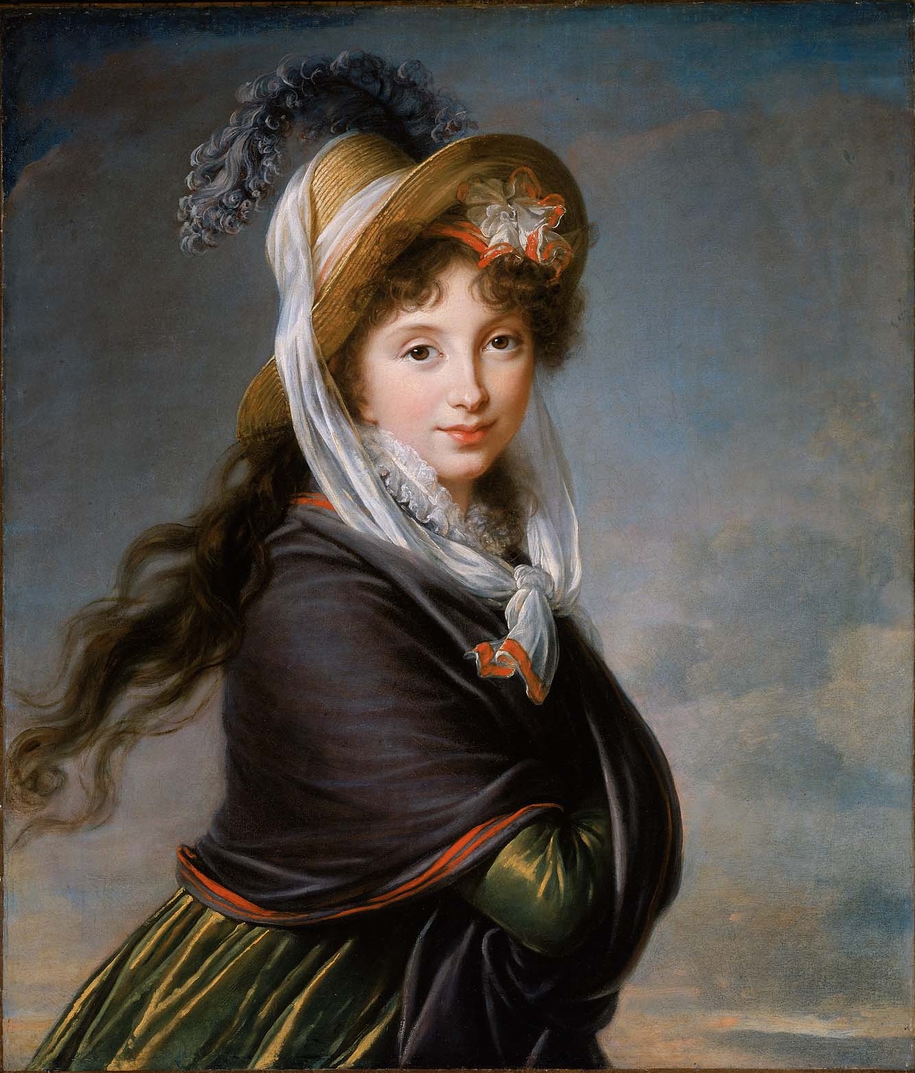 Élisabeth Louise Vigée Le Brun, Portrait of a Young Woman