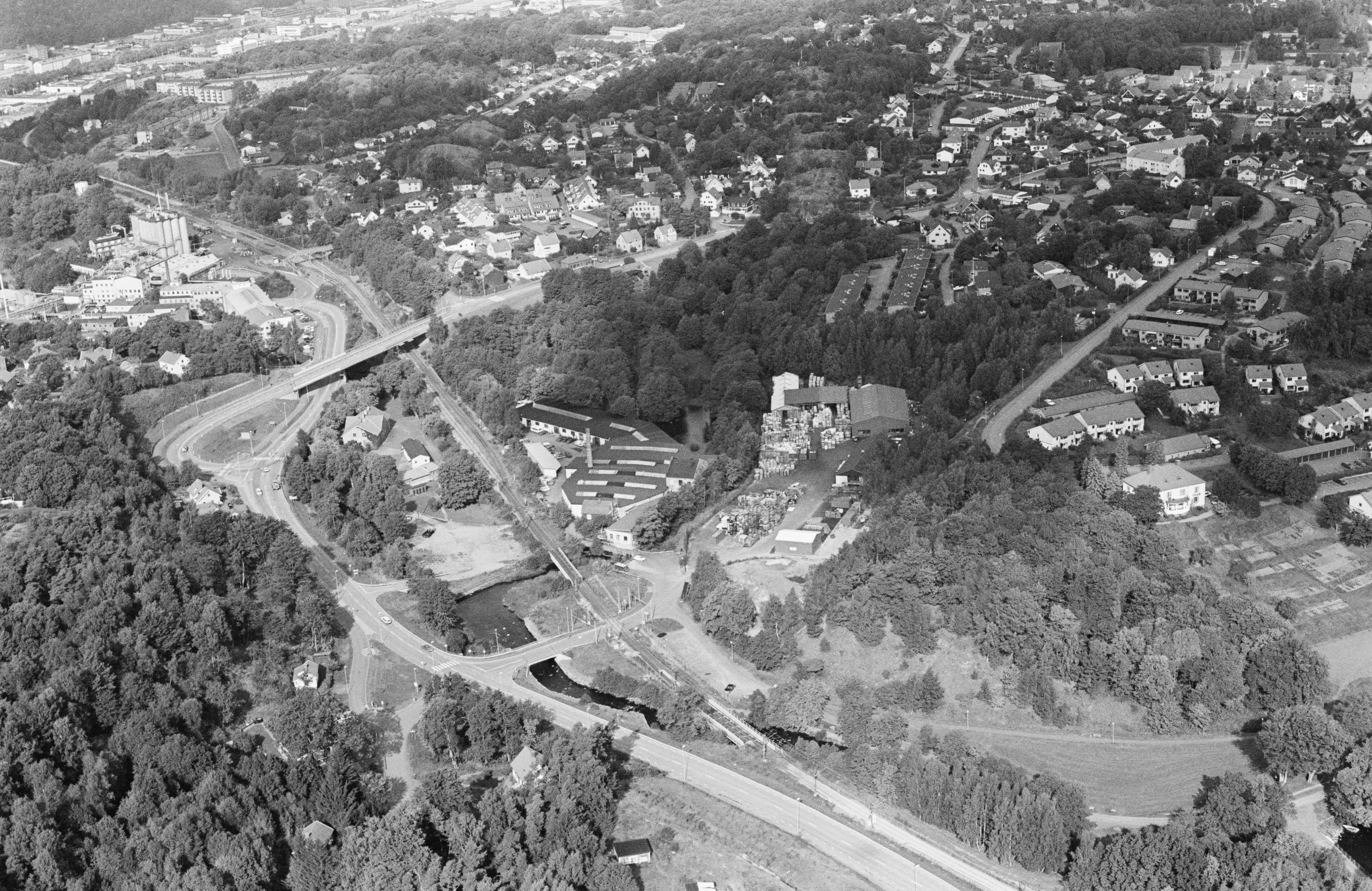 Jan Norrman, Mölndalsåns industriområde