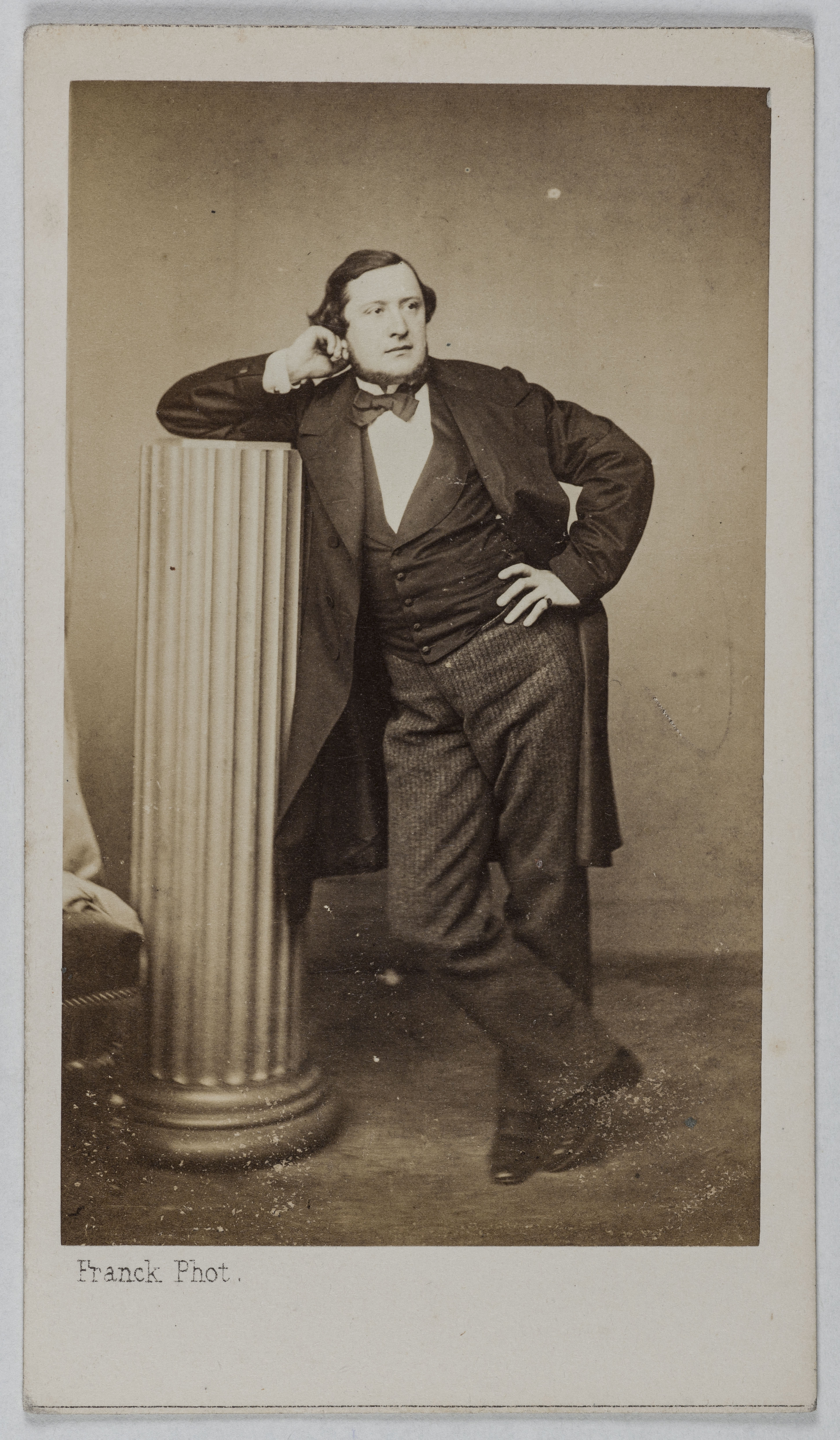 Franck, Portrait de Fechter Charles Albert, (1824-1879), (acteur)